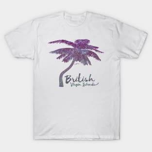 (BVI) British Virgin Islands Palm Tree T-Shirt